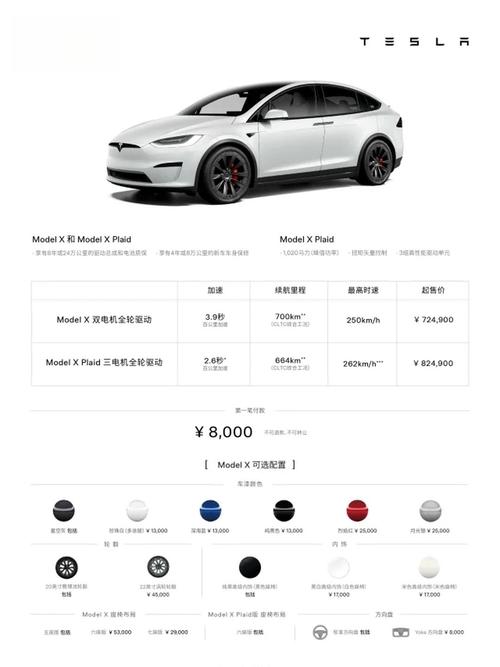 上海特斯拉汽车价格表(上海特斯拉新能源汽车2019价格表)